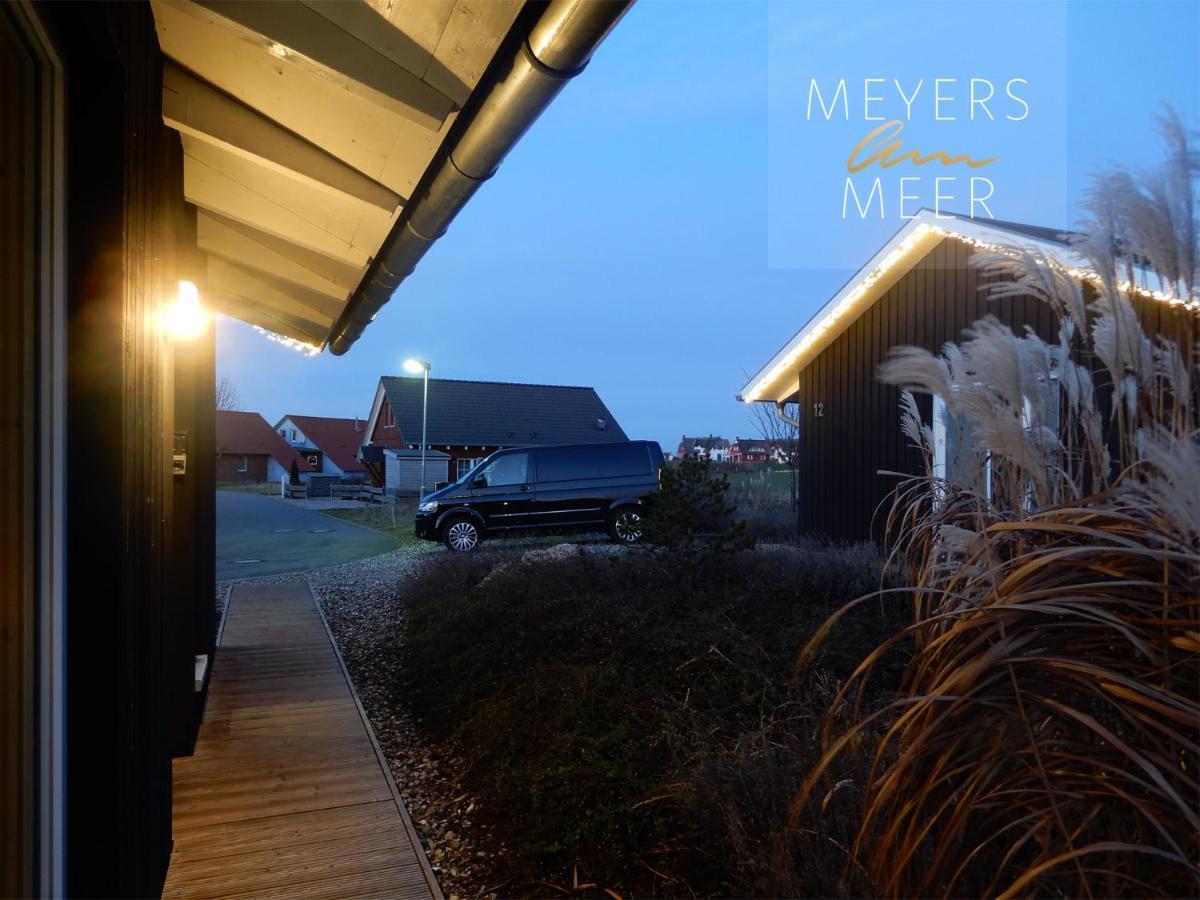 Schwarzes Holzferienhaus Mit Sauna In Zierow -- Sonneneck -- 500M Zum Ostsee-Strand, 4 - 6 Personen المظهر الخارجي الصورة